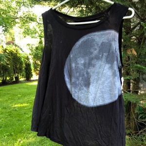 Open back Moon Tank